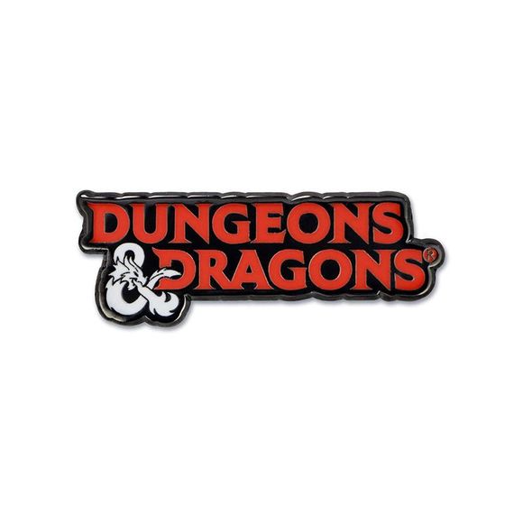 Dungeons & Dragons Logo Enamel Pin - Picture 1 of 2